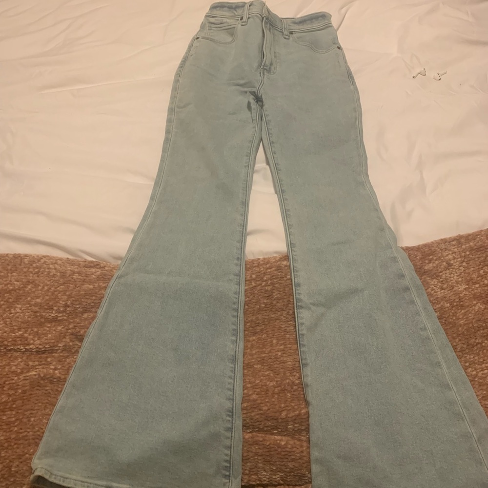 Abercrombie & Fitch Light Wash Flare Jeans